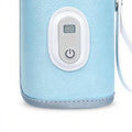 Rechargeable Bottle Warmer - Portable Milk Warmer, Fast Heating Bottle Warming for Breastmilk & Water | Precise Temperature Control, Digital Display for Travel, Mom & Dad, Home