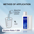 Floor Cleaning Solution Original Scent Compatible with Dreame Cleaning Solution, Residue & Streak Free, Suitable for All Robot Vacuum Cleaners and Wireless Wet Dry Dual-Use Vacuum Cleaners