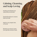 Scalp Massager for Hair Care - Scalp Scrubber, Shampoo Brush & Exfoliator for Scalps- Hair Scrubber for Relaxing Bath - Terracotta