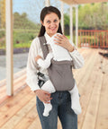 Baby Carrier Wrap,Baby Carriers Newborn to Toddler,Cozy Baby Holder Carrier Lightweight,Adjustable Baby Carriers Support for Infant 7-45Lbs Girl and Boy,Front Back All Positions,Shower Gift