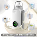 Portable Bottle Warmer,Travel-Friendly,Baby Milk Bottle Heating,Cordless & Rechargable,Baby Bottle Warmer,Comfortable Feeding Bottle Warmer on the Go,Precise Temperature