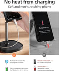 Cell Phone Stand Phone Holder for Desk Office Decor, Office Desk Accessories Women PC Gaming Essentials Iphone Stand Gadgets Men Gift for Father Fit Otterbox Case Switch Ipad Air Tablet 4-10 In