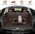 Portable Cat Travel Litter Box, Collapsible Cat Litter Carrier Tray, Waterproof Litter Box for Outdoor Fit Medium Cats and Kitties, Leak-Proof, Sturdy, Lightweight-Black