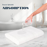 Luxury Bath Sheets Towels for Adults Extra Large 35X70 Inch - 700 GSM Turkish Cotton, Highly Absorbent | Hotel Collection | 2 Pack