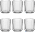 Mesa Premium Plastic Drinkware Tumbler/Double Old Fashioned, 15 Ounce, Clear, (Set of 6)