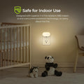 Night Light Plug in with Motion Sensor (120 Lumens), Dimmable Smart LED Night Lights, 1-120Lm Brightness, for Bathroom, Hallway, Garage, Toilet (4 Pack)