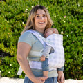 Flip 4-In-1 Convertible Baby Carrier, Adjustable, Ergonomic Hands Free Babywearing, Registry Essential, Carrier for Newborn to Toddler, Plaid