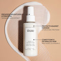 Leave in Conditioner & Heat Protectant for Hair - Prep Hair for Styling or Use as Detangling Spray to Fight Frizz & Flyaways - No Parabens, Sulfates or Phthalates (1.5 Oz)