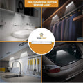 under Cabinet Lighting â€“ Motion Sensor Closet Lights, Battery Operated LED Strip Light Bar, Stick-On Wireless Indoor Lights for Kitchen, Pantry, Hallway, Stairs, 6 Pack
