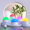 Portable Night Light, Dimmable 8 Color Lighting, 1800Mah Battery Rechargeable, Small LED Lamp for Nursery, Baby, Kids and Adults(1Pcs)