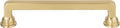 A103-WB Oskar Collection Pull, Warm Brass