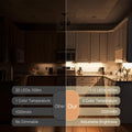 Under Cabinet Lighting, 2 Pack 13 Inch 3 Color Temperatures Motion Sensor Light Indoor, USB Rechargeable under Cabinet Lights, Stick-On Magnetic Closet Light, Wireless under Counter Lights for Kitchen
