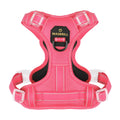 Reflective Dog Harness No Pull Dog Vest Harness with Handle,No Choke Adjustable Soft Padded Pet Vest for Small Dogs,Pink Dog Galters