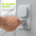 Plug-In LED Backlit Night Light with Motion Sensor & Dusk to Dawn Sensor, 2200K Soft Warm White Nightlight with 1-50Lm Dimmable Brightness for Adults & Kids' Bedroom, Bathroom, Hallway (4 Packs)