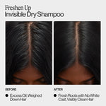 Eva NYC Invisible Dry Shampoo Spray - Oil-Absorbing, Removes Odor & No White Cast - Freshen up Dry Shampoo for Women - for Light, Dark + Oily Hair - Warm Vanilla Scent - 5.3 Oz
