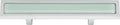 231-BLU-BRN Spa Blue, 3 Inch (76Mm) Pull, Brushed Nickel