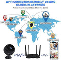 Mini Security Camera, A9 Mini Camera, 1080P HD Wifi Home Indoor Outdoor Camera for Baby/Pet/Nanny, IP Camera Remote Viewing for Security with Ios,Android Phone APP