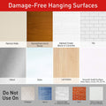 Command Picture Ledge, 21" Damage Free Hanging Floating Shelf with Adhesive Strips, Quartz, No Tools Picture Hanger for Displaying Decorations and Photographs, 1 Ledge and 10 Command Strips