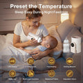 18W Portable Baby Bottle Warmer for Travel â€“ Fast, Waterless Milk Heater for Breastmilk & Formula | USB Rechargeable Bottle Warmer with Precise Temperature Control â€“ Essential for On-The-Go Feeding