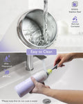 Portable Bottle Warmer for Breastmilk: Baby Milk Warmer with Smart Touch LED Temperature Control | Food-Grade Cordless on the Go Heating Bottle - 5 Mins Quick Milk Heating & Water 12 Ounces
