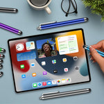 Stylus Pen [10 Pack] Universal Capacitive Touch Screen Pens for Tablets, Ipad Mini, Ipad Pro, Ipad Air, Smartphones, Samsung Galaxy - Multiple Colors