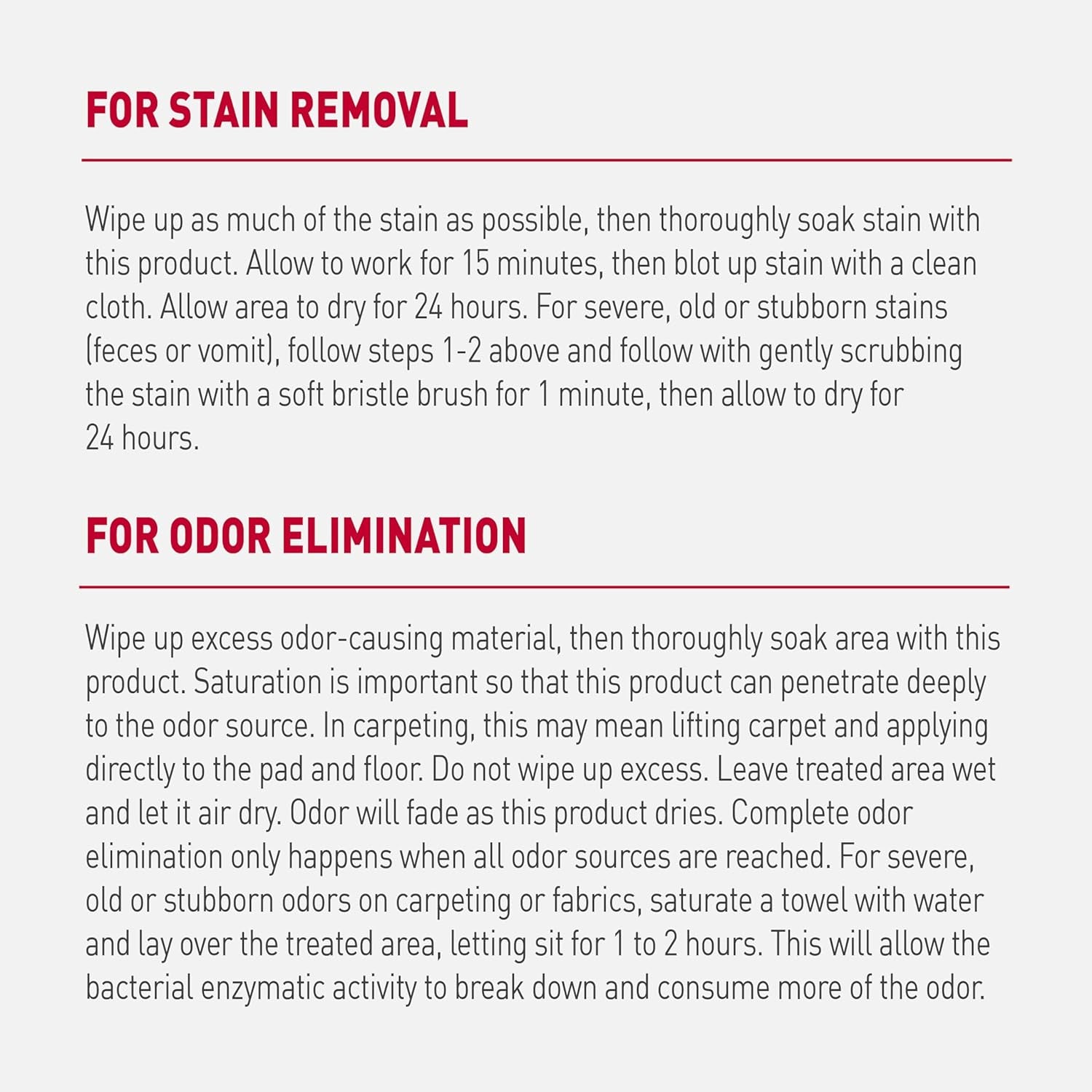 Natureâ€™S Miracle Advanced Stain and Odor Eliminator Dog Spray, Fresh Scent, Severe Mess Enzymatic Formula for Tough Pet Messes, 32 Oz