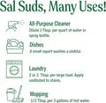 Sal Suds Biodegradable Cleaner (32 Oz) â€“ All Purpose Pine Mop Detergent for Floors, Laundry & Dishes, Multi-Surface Concentrate, Heavy-Duty Degreaser