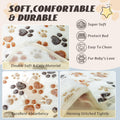 6 Pcs Absorbent Guinea Pig Blankets Washable Small Animal Fleece Bedding Cage Liners Reusable Pet Pee Pad Sleep Mat Pad Cover for Hamster Ferret Rabbit Chinchilla Hedgehog (16"X24")