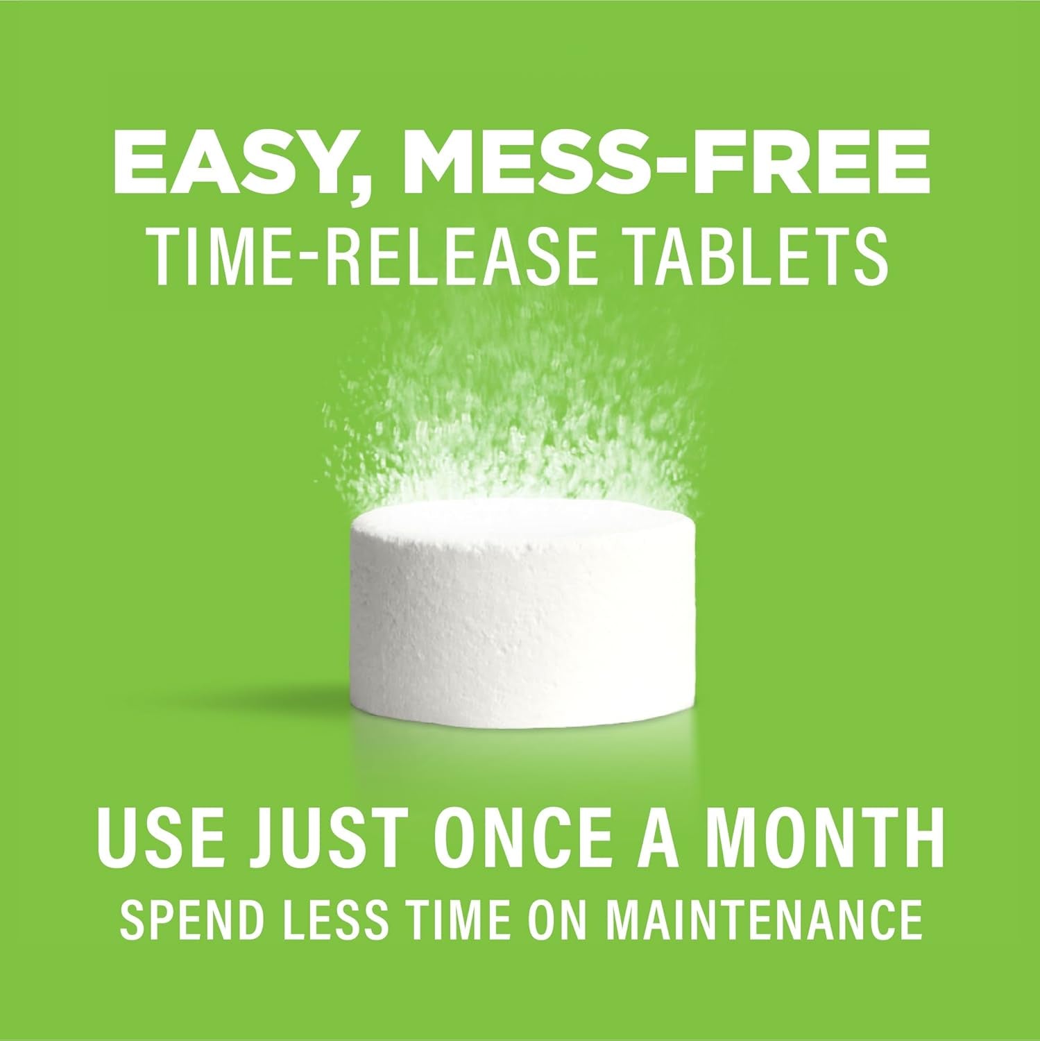 Washing Machine Cleaner, Helps Power Away Odor Causing Bacteria & Grime Deep inside Pump, Valve & Hoses, 6 Time Release Tablets, 6 Month Supply