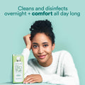 Contact Solution, Multi-Purpose Solution with Lens Case, Cleans, Conditions, Hydrates, Disinfects, Removes Protein, Dirt & Debris, Contact Lens Cleaner & Storage, 10 Fl Oz (Pack of 2)