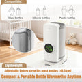 Portable Bottle Warmer,Travel-Easy,Type-C Charging,6-Speed Temperature Control,Locked-In Nutrition,360 Degree Wrap Even Warming,Ensuring Baby Needs