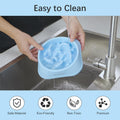 Slow Feeder Dog Bowls 2PCS, Anti-Choking Puzzle Dog Food Bowls, Anti-Slip Interactive Feeding Slow down Eating, Bloat Stop Maze Dishes for Medium Breeds