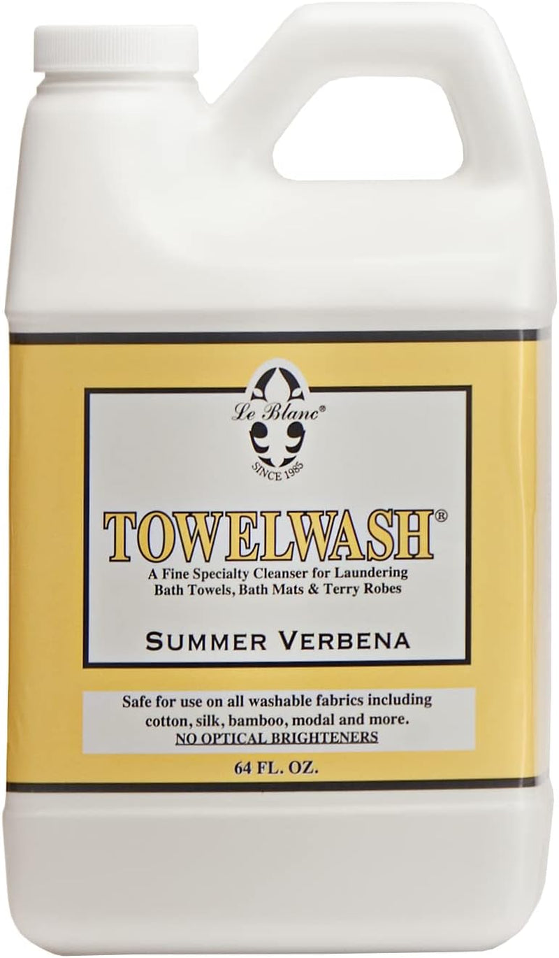 Â® Summer Verbena TowelwashÂ® â€“ Luxury Laundry Cleanser for Bath Linens - 64 OZ. (1 Pack)