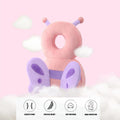 Baby Head Protection Backpack, Toddler Walking Head Protector, Adjustable Head Protector Pad Safety Cushion (Pink)