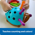 Spike the Fine Motor Hedgehog - Toddler Montessori Toys, Stacking Shape, Gifts for Boys and Girls, Sorting and Matching Skill Activities, Educational Games, Kindergarten
