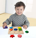 Preschool Colorful Wooden Shape Puzzle