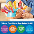 Spike the Fine Motor Hedgehog - Toddler Montessori Toys, Stacking Shape, Gifts for Boys and Girls, Sorting and Matching Skill Activities, Educational Games, Kindergarten