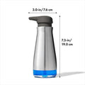 Good Grips Stainless Steel Soap Dispenser, Kitchen and Bathroom Accessories