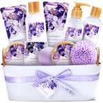 Lavender Spa Gift Baskets for Women Luxurious Gifts for Women Bath and Body Gift Sets 11Pcs Bath Sets for Women Gift Mother'S Day Gifts