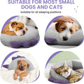 Dog Calming Pillow - Soft Neck Pillow for Dogs, Washable Sleep Pillow for Better Sleep, Reduces Anxiety, Gift for Small/Medium/Large Dogs and Cats