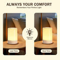 Nursery Night Light for Baby, Portable LED Touch Night Lamp for Kids and Adult, Breastfeeding, Sleep Aid, USB Rechargeable Nursing Lamp, Bedside Dimmable Warm Night Light, Soft Eye Caring