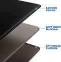 Kitchen Mats, 2PCS Kitchen Rugs, Cushioned anti Fatigue Kitchen Mats for Floor, Non-Slip Standing Desk Mat, Waterproof Kitchen Rug Set for Kitchen, Floor, Office, 17.3"X30"+17.3"X47", Black