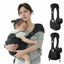 Baby Sling Carrier, Baby Carrier Newborn to Toddler Wrpas Carrier Essentials Safety, Portable and Lightweight, Ergonomic-Designed, Non-Slip Hip Seat Carrying 8-55Lbs(Black)