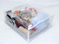 8-Pack Heavy Duty Vinyl Zippered Closet Square Storage Bags (Clear) for Sweaters, Sheets, Arts & Crafts, Toys and Much More! (12" X 15" X 5") 3.9 Gallon