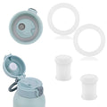 4Pcs Stopper and Seal Gasket Rings Set for Momcozy 17Oz Portable Milk Warmer, Bpa-Free Silicone Replacement Accessories Set Compatible with Momcozy Bottle Warmer Lid Replacement Parts
