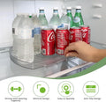 NOSTA Home Rotating Lazy Susan for Refrigerator - Square Lazy Susan - Refrigerator Lazy Susan Organizer - Rotating Fridge Organizer - Large (16.5X11)