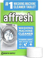 Washing Machine Cleaner, Helps Power Away Odor Causing Bacteria & Grime Deep inside Pump, Valve & Hoses, 6 Time Release Tablets, 6 Month Supply