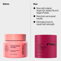 Eva NYC Therapy Session Deep Conditioning Hair Mask with Vegan Protein, Jojoba Oil + Argan Oil - Hydrate, Soften + Repair Hair Strength - Sulfate Free - Warm Vanilla Scent - 13.5 Fl Oz