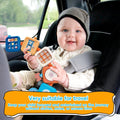 Busy Board for 1 2 3 Year Old - Montessori Travel Toy with Fine Motor Activities, Busy Cube Sensory Learning for Toddlers 1-3 - Perfect Baby Boy Girl Gift & Airplane Car Activity