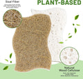 12 Pack Natural Cellulose Sponges for Dishes - Non-Scratch Kitchen Scrub Sponges - 100% Biodegradable & Eco-Friendly Cleaning Sponges for Non-Stick Cookware, Bathroom & Household